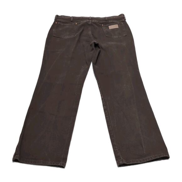 Wrangler 936KCL Cowboy Cut Jeans Mens 38x32 Actual 36.75x31.5 Brown Western USA - Picture 2 of 14